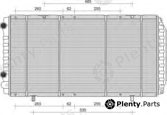  MAGNETI MARELLI part 350213894000 Radiator, engine cooling