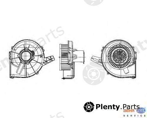  BEHR part 8EW009157-131 (8EW009157131) Interior Blower