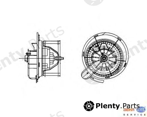  BEHR part 8EW009157-461 (8EW009157461) Interior Blower