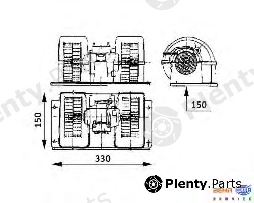  BEHR part 8EW009157-481 (8EW009157481) Interior Blower