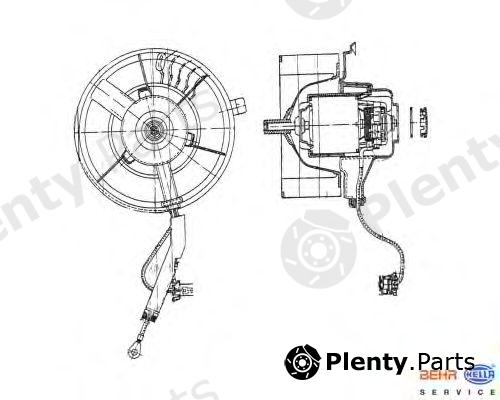  BEHR part 8EW009158-111 (8EW009158111) Interior Blower