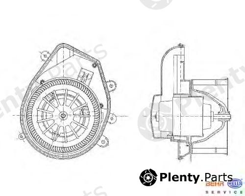  BEHR part 8EW009159-131 (8EW009159131) Interior Blower