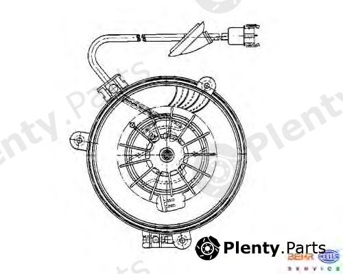  BEHR part 8EW009159-241 (8EW009159241) Interior Blower