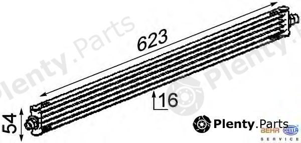 BEHR part 8MO376722-311 (8MO376722311) Oil Cooler, automatic transmission