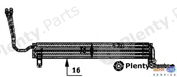 BEHR part 8MO376726-361 (8MO376726361) Oil Cooler, steering system