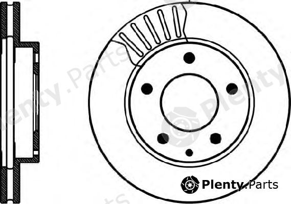  PAGID part 52015 Brake Disc