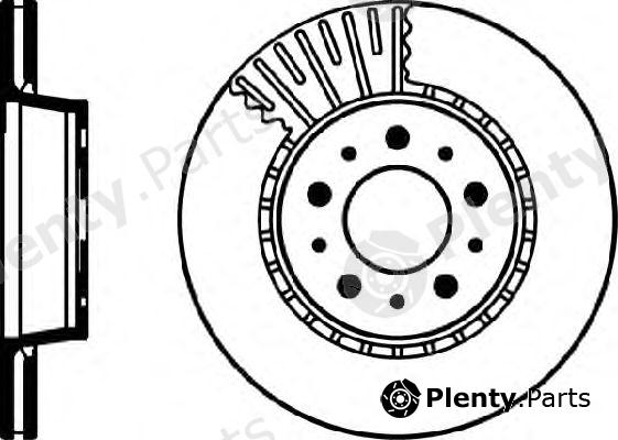  PAGID part 54014 Brake Disc