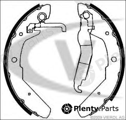  VAICO part V10-0459 (V100459) Brake Shoe Set