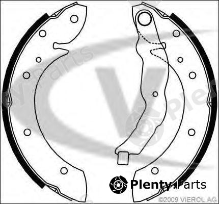  VAICO part V20-0074 (V200074) Brake Shoe Set
