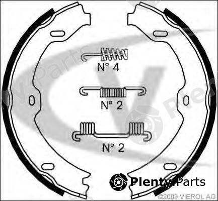  VAICO part V30-0544 (V300544) Brake Shoe Set, parking brake