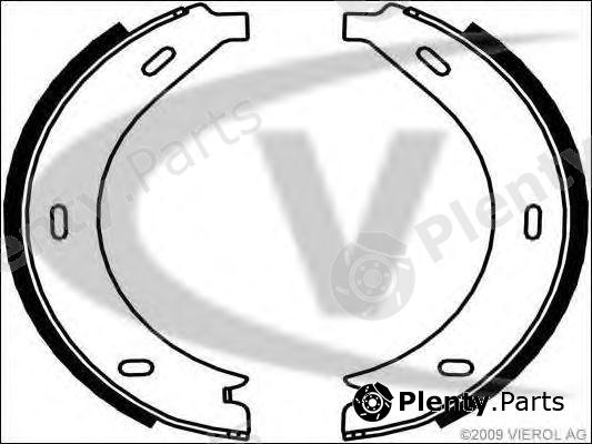  VAICO part V30-6136 (V306136) Brake Shoe Set, parking brake