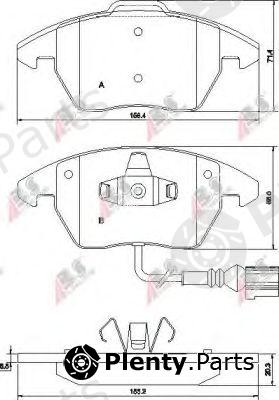  A.B.S. part 37414 Brake Pad Set, disc brake