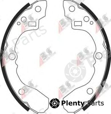  A.B.S. part 8936 Brake Shoe Set