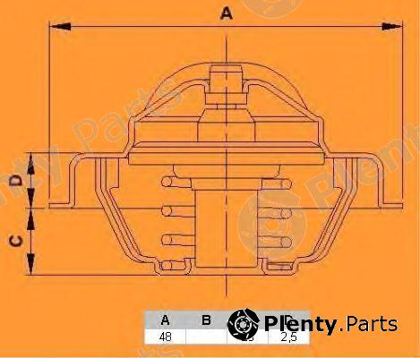  CALORSTAT by Vernet part 1410.92 (141092) Thermostat, coolant