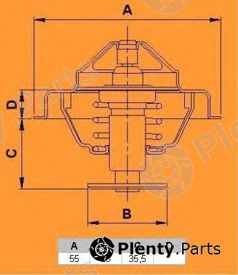  CALORSTAT by Vernet part 5446.83 (544683) Thermostat, coolant
