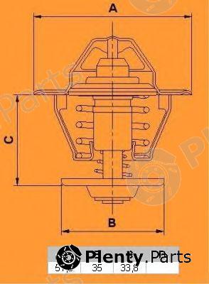  CALORSTAT by Vernet part 5750.92 (575092) Thermostat, coolant