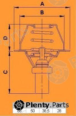  CALORSTAT by Vernet part 6270.80 (627080) Thermostat, coolant