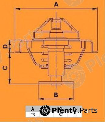  CALORSTAT by Vernet part 6525.82 (652582) Thermostat, coolant