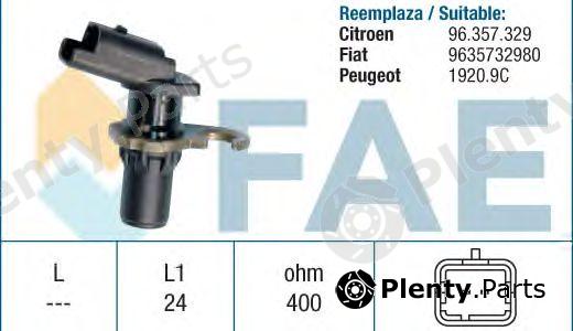  FAE part 79114 RPM Sensor, engine management