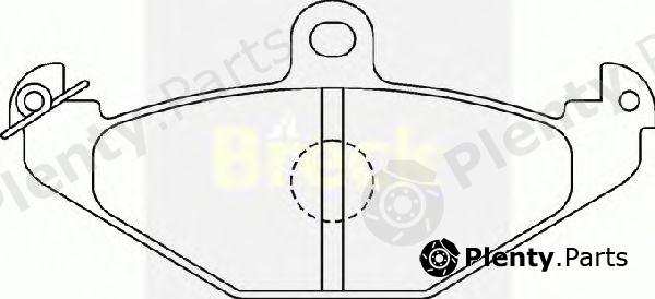  BRECK part 204100070400 Brake Pad Set, disc brake