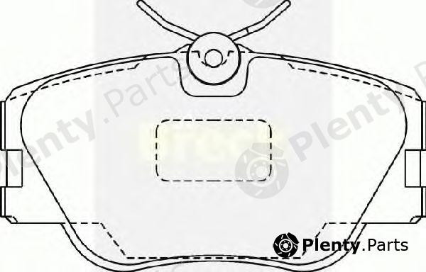  BRECK part 209410070100 Brake Pad Set, disc brake