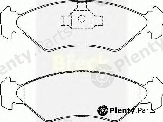  BRECK part 212020070200 Brake Pad Set, disc brake