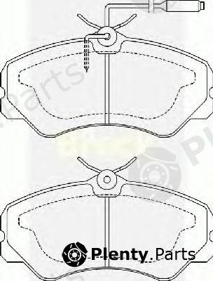 BRECK part 212050070310 Brake Pad Set, disc brake
