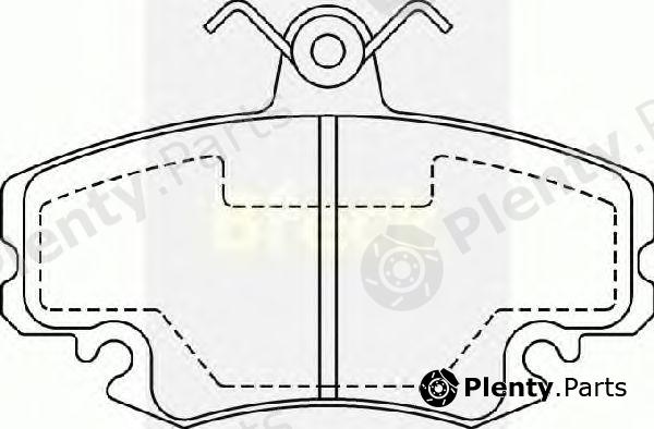  BRECK part 214630070210 Brake Pad Set, disc brake