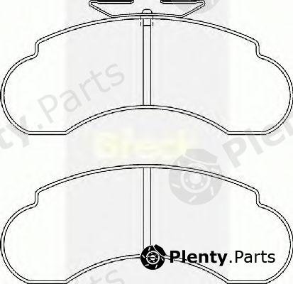  BRECK part 215730070600 Brake Pad Set, disc brake