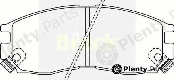  BRECK part 216470070110 Brake Pad Set, disc brake