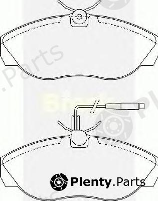  BRECK part 217970070310 Brake Pad Set, disc brake