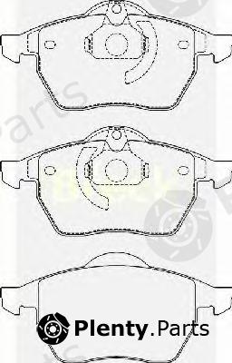  BRECK part 218290070100 Brake Pad Set, disc brake