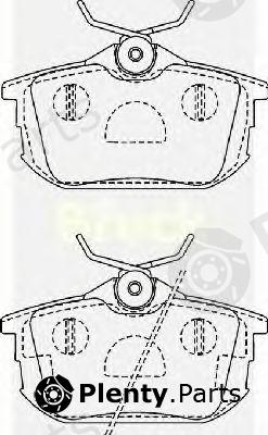  BRECK part 218610070410 Brake Pad Set, disc brake