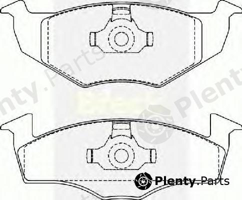  BRECK part 218661070200 Brake Pad Set, disc brake