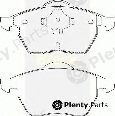  BRECK part 219110070110 Brake Pad Set, disc brake