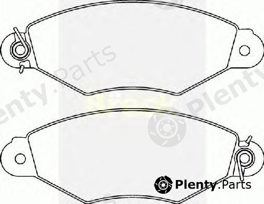  BRECK part 219800070200 Brake Pad Set, disc brake