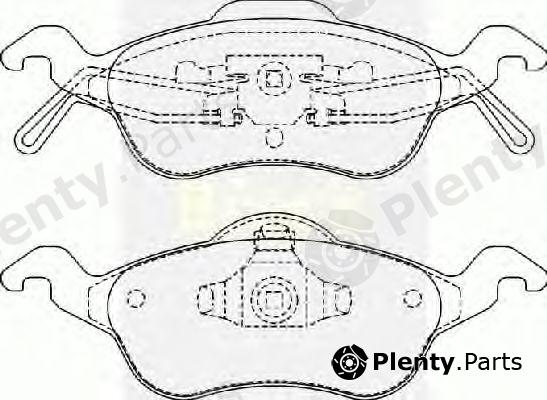  BRECK part 231540070200 Brake Pad Set, disc brake