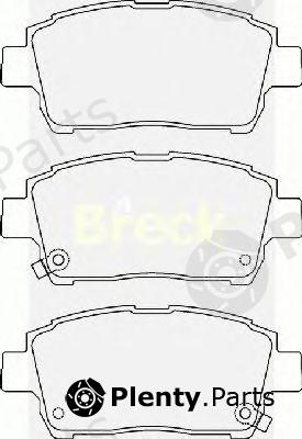 BRECK part 235100070210 Brake Pad Set, disc brake