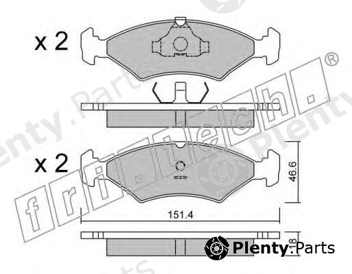  fri.tech. part 031.0 (0310) Brake Pad Set, disc brake