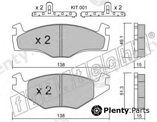  fri.tech. part 047.0K (0470K) Brake Pad Set, disc brake