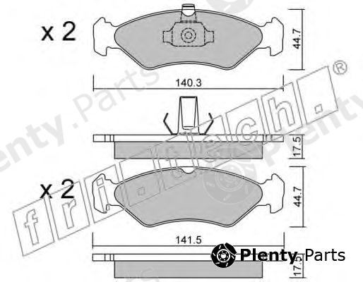  fri.tech. part 090.0 (0900) Brake Pad Set, disc brake