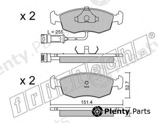  fri.tech. part 096.0 (0960) Brake Pad Set, disc brake