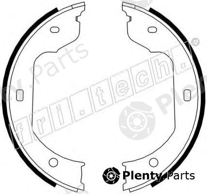  fri.tech. part 1019.029 (1019029) Brake Shoe Set, parking brake