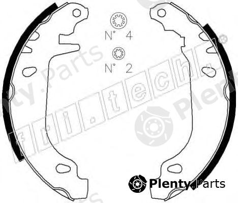  fri.tech. part 1022.032 (1022032) Brake Shoe Set