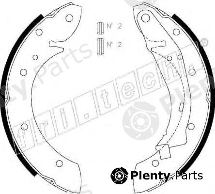  fri.tech. part 1022.033 (1022033) Brake Shoe Set