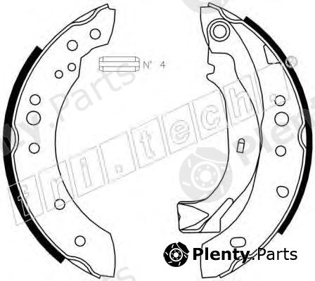  fri.tech. part 1022.036 (1022036) Brake Shoe Set