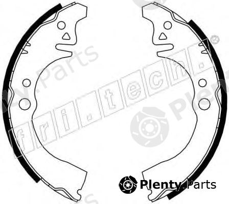  fri.tech. part 1026.343 (1026343) Brake Shoe Set
