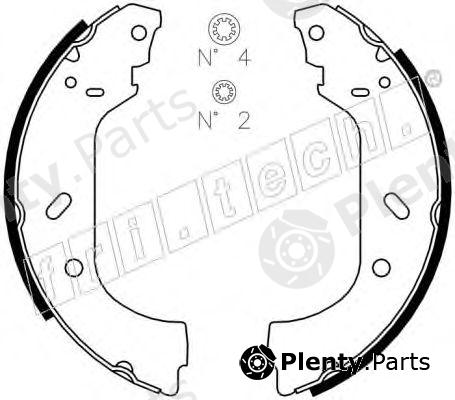  fri.tech. part 1034.098 (1034098) Brake Shoe Set