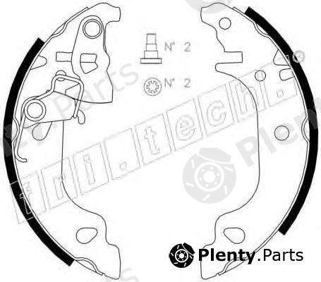 fri.tech. part 1034.103 (1034103) Brake Shoe Set