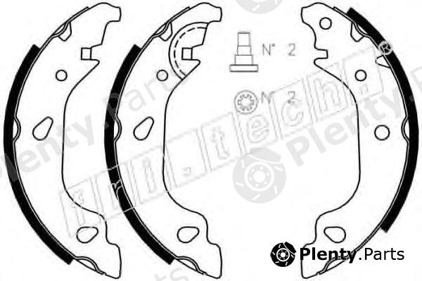  fri.tech. part 1034.104 (1034104) Brake Shoe Set